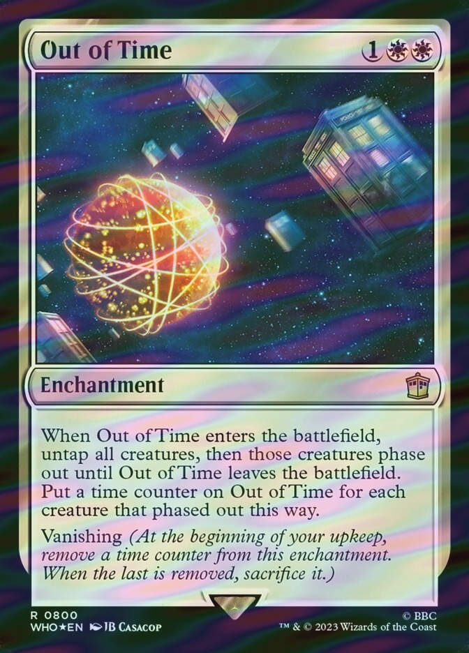 Out of Time (WHO) (800) / Surge Foil