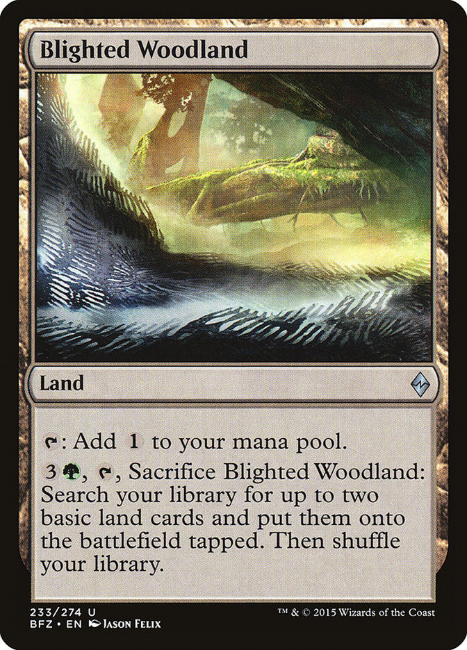 Blighted Woodland (BFZ) (233)