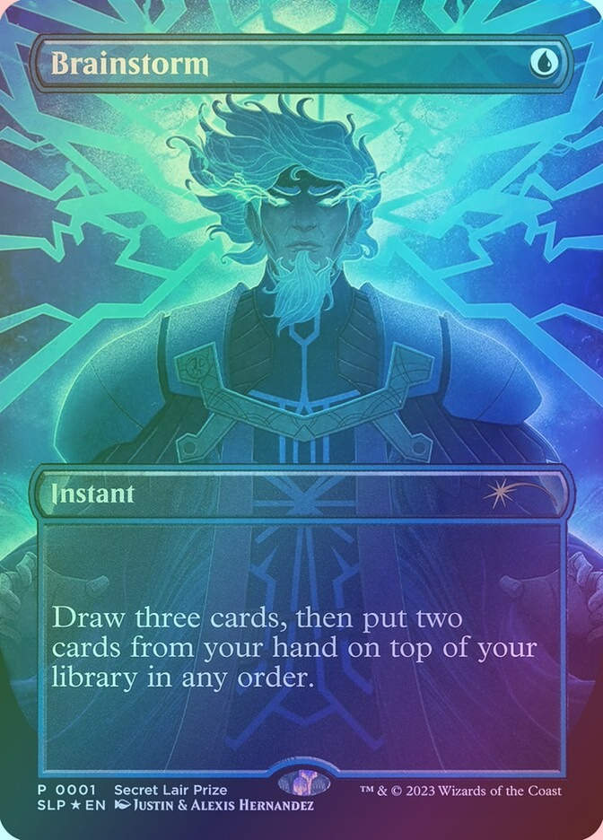 Brainstorm (SLP) (1) / Borderless / Foil