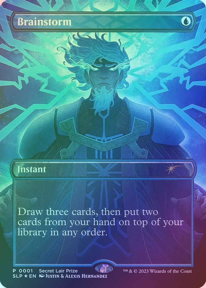 Brainstorm (SLP) (1) / Borderless / Foil