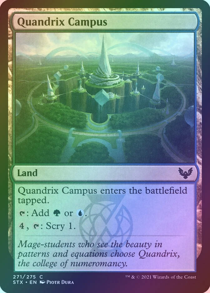 Quandrix Campus (STX) (271) / Foil