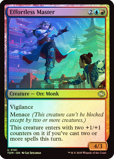 Effortless Master (TDM) (181) / Foil