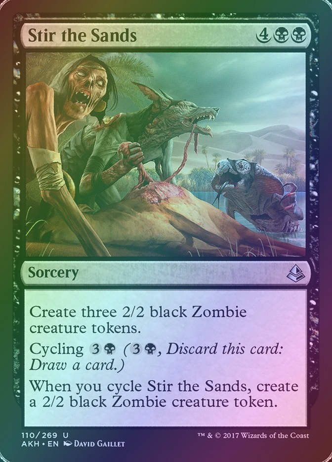 Stir the Sands (AKH) (110) / Foil