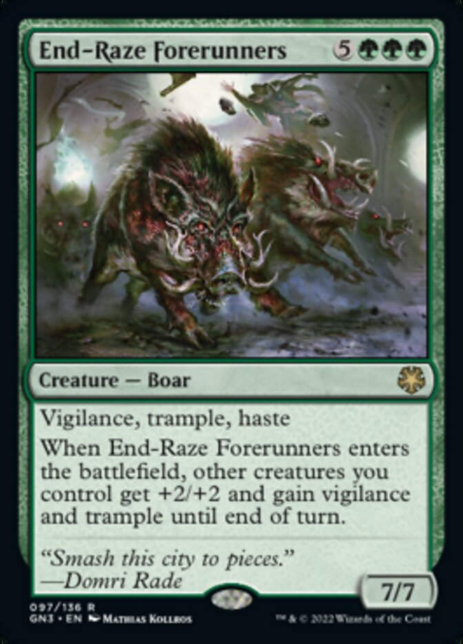 End-Raze Forerunners (GN3)