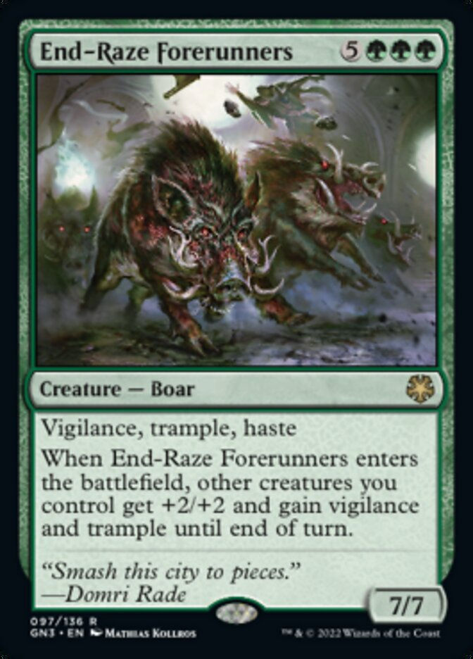 End-Raze Forerunners (GN3)