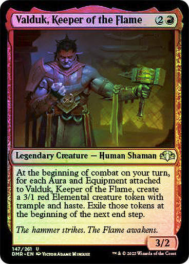 Valduk, Keeper of the Flame (DMR) / Foil