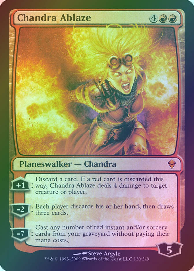 Chandra Ablaze (ZEN) (120) / Foil