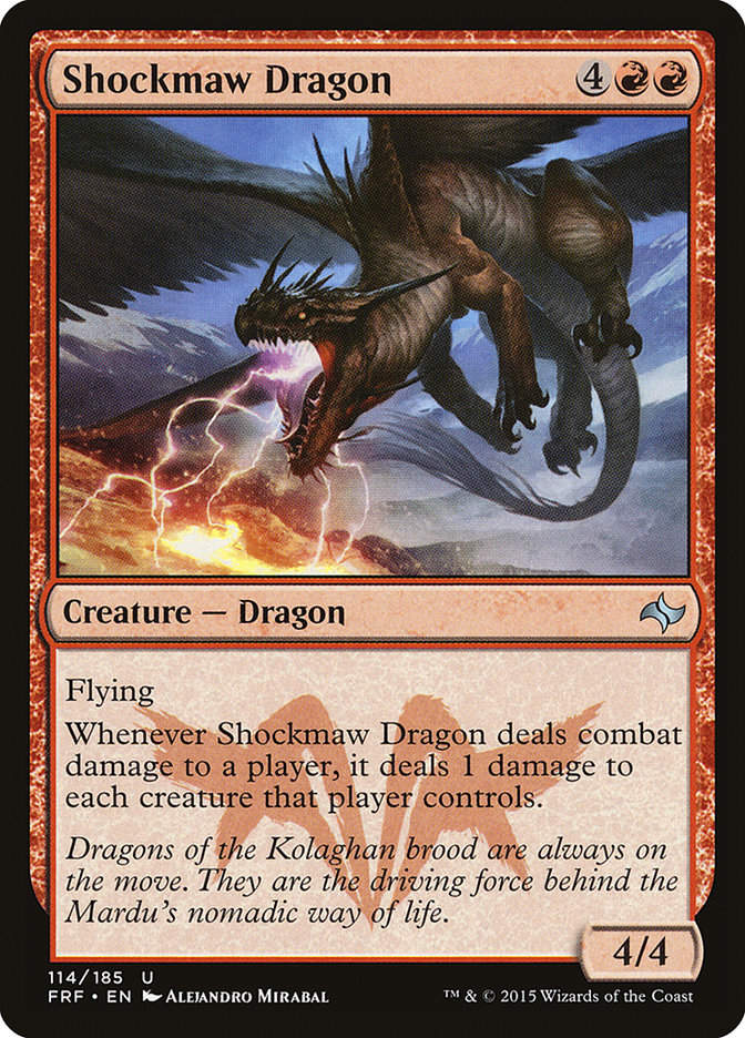 Shockmaw Dragon (FRF) (114)