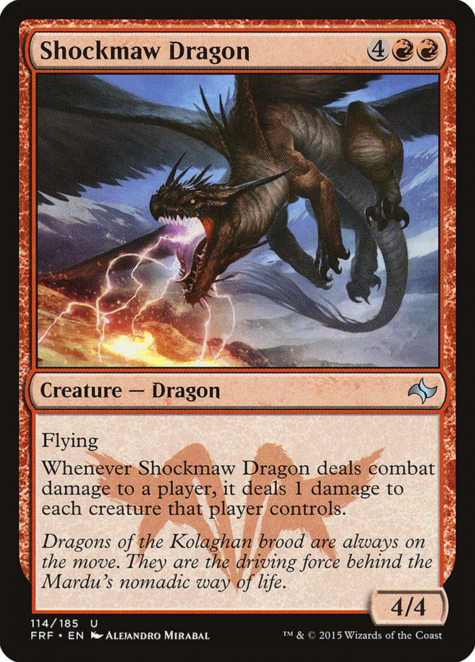 Shockmaw Dragon (FRF) (114)