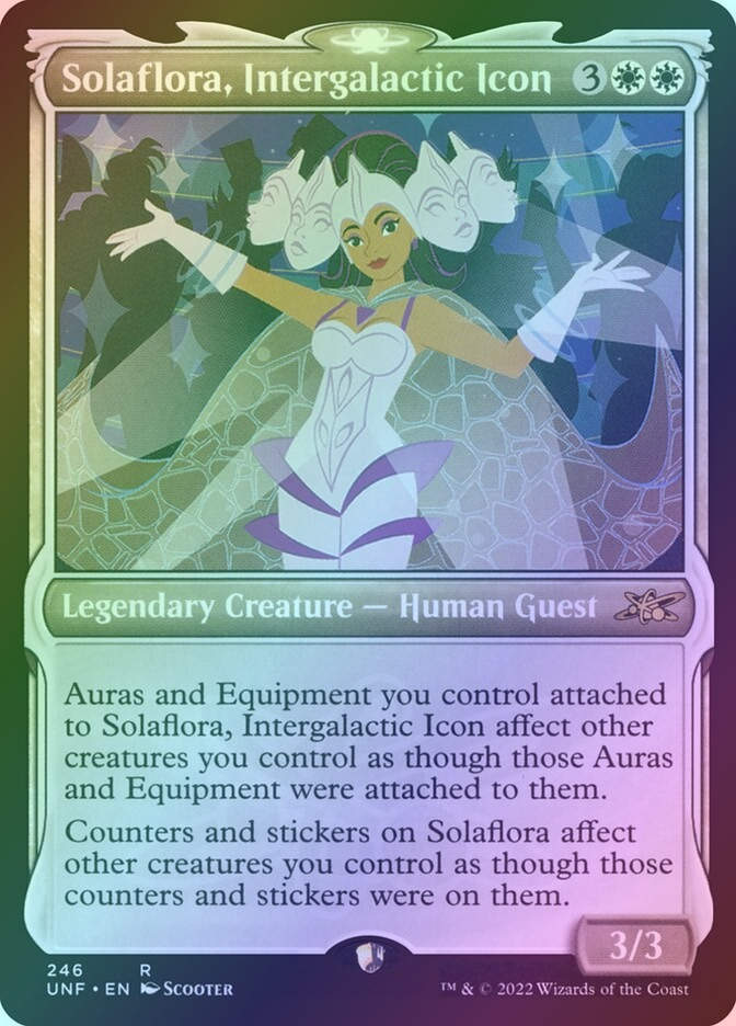 Solaflora, Intergalactic Icon (UNF) (246) / Showcase / Foil