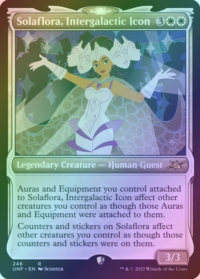 Solaflora, Intergalactic Icon (UNF) (246) / Showcase / Foil