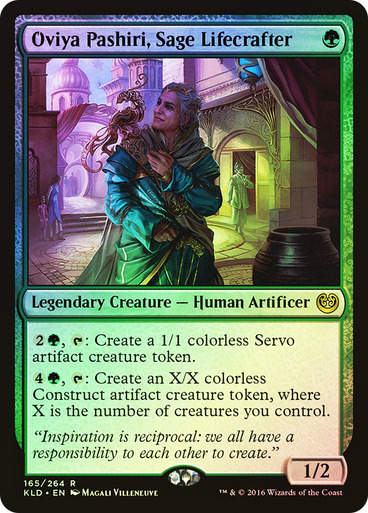 Oviya Pashiri, Sage Lifecrafter (KLD) / Foil