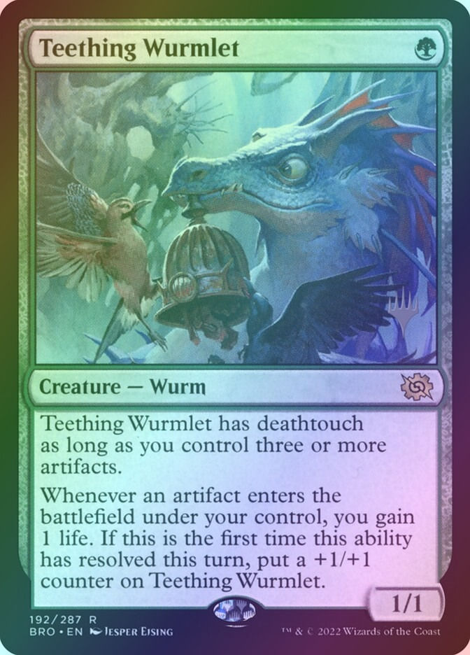 Teething Wurmlet (PBRO) (192p) / Foil