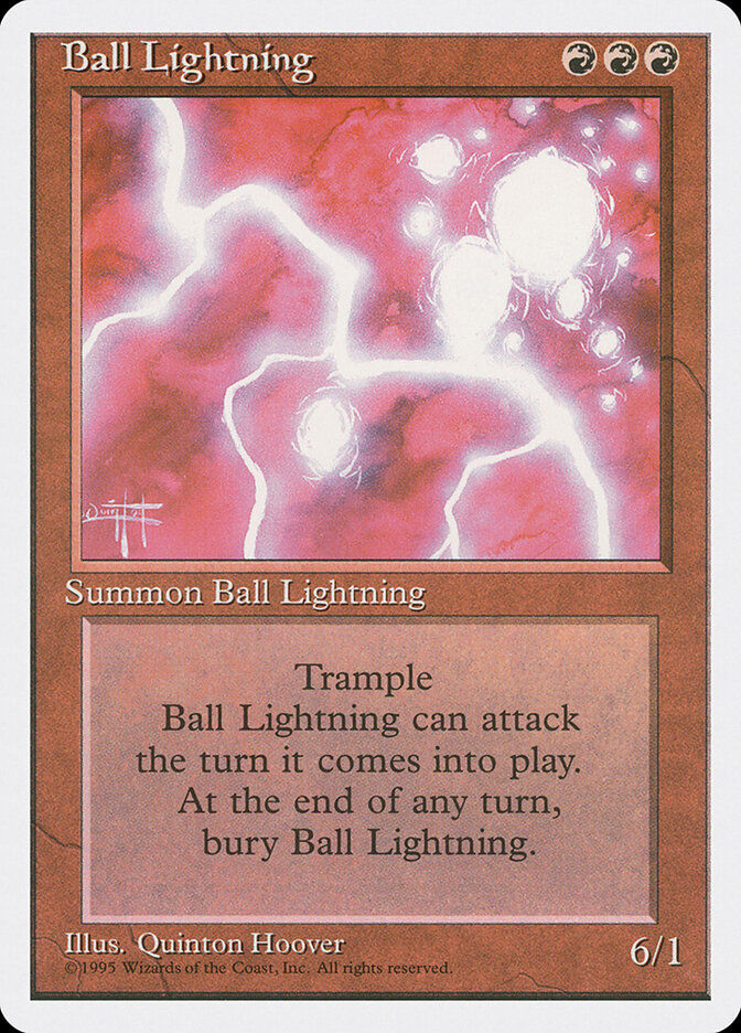 Ball Lightning (4ED) (176)