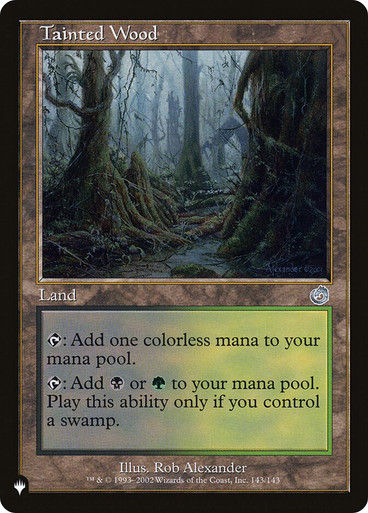 Tainted Wood (PLST) (TOR-143)