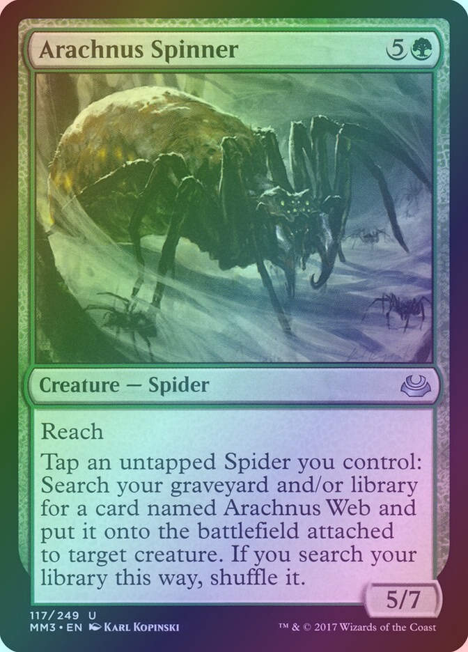 Arachnus Spinner (MM3) (117) / Foil