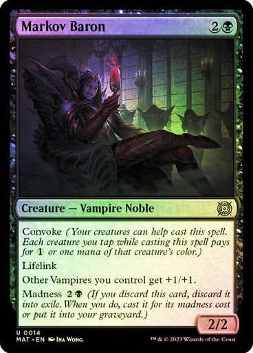 Markov Baron (MAT) / Foil