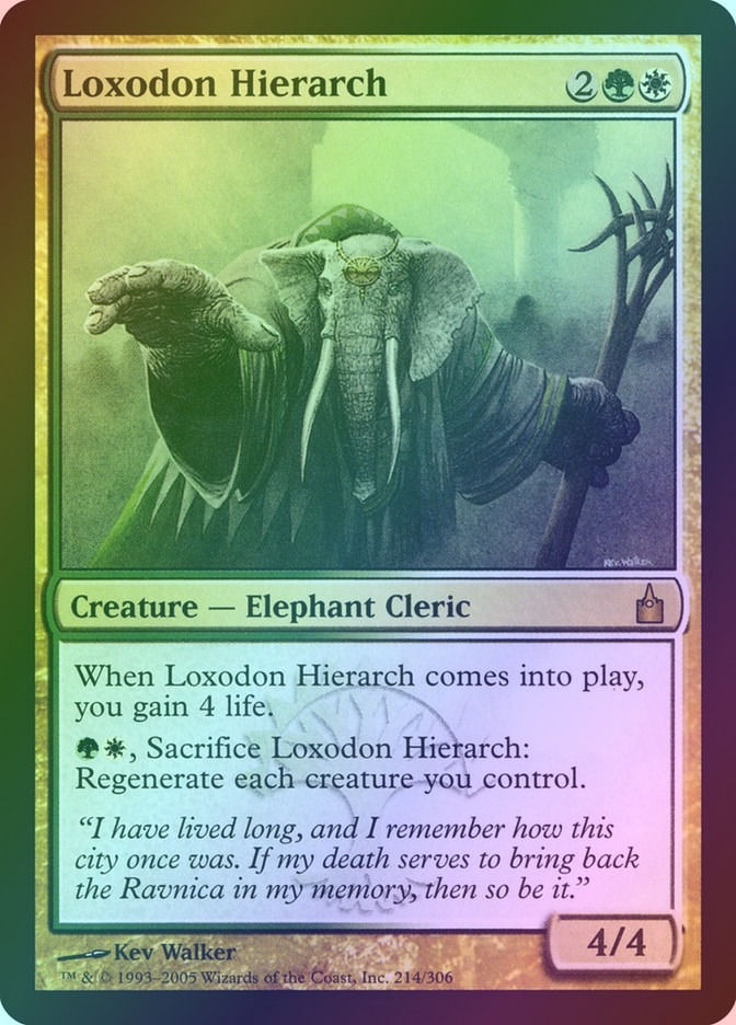 Loxodon Hierarch (RAV) (214) / Foil