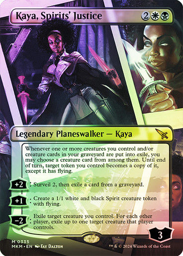 Kaya, Spirits' Justice (mkm) (335) / Borderless Foil
