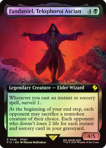 Fandaniel, Telophoroi Ascian (FIC) (146) / Extended Art / Foil