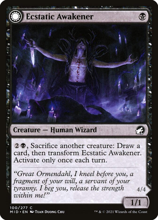 Ecstatic Awakener // Awoken Demon (MID) (100)