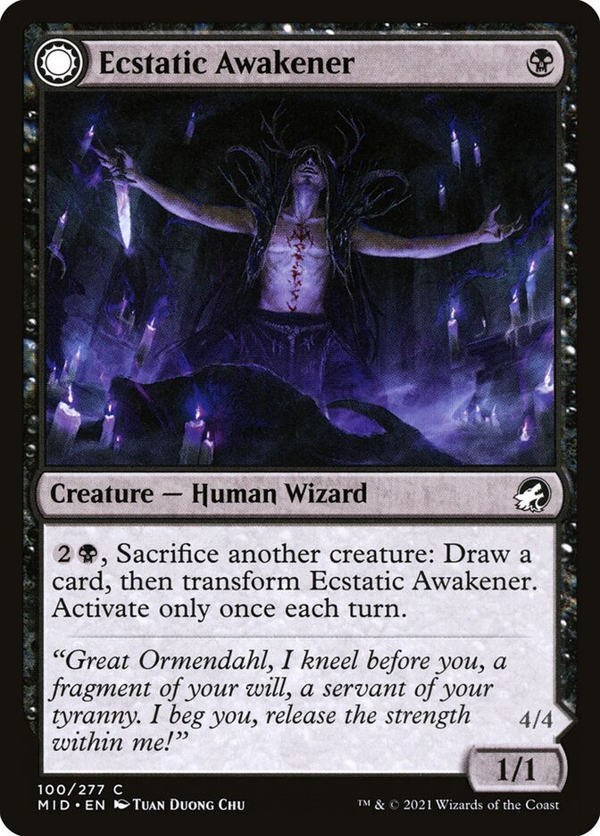Ecstatic Awakener // Awoken Demon (MID) (100) — cara 1 de 2