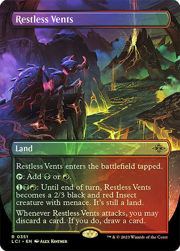 Restless Vents (lci) / Borderless / Foil