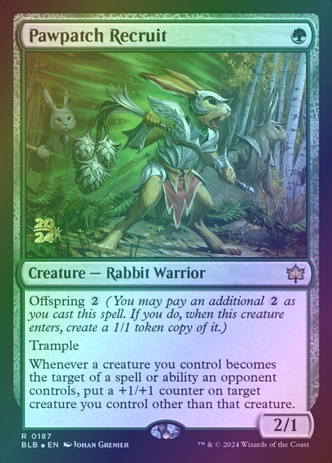 Pawpatch Recruit (PBLB) (187s) / Foil