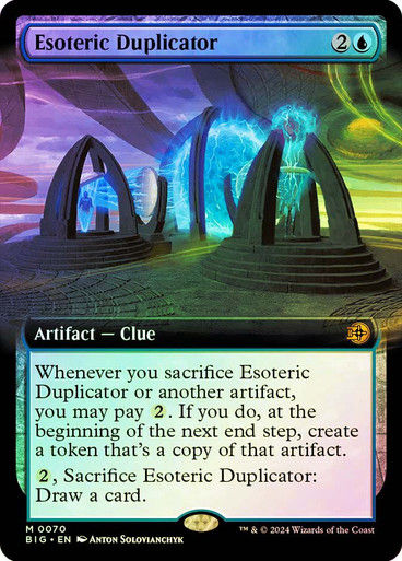 Esoteric Duplicator (BIG) (70) / Extended Art / Foil