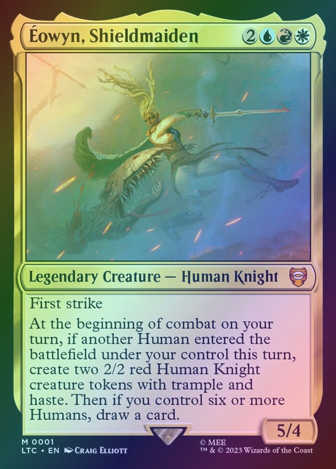 Éowyn, Shieldmaiden (LTC) (1) / Foil