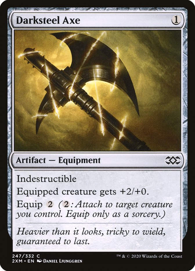 Darksteel Axe (2XM) (247)