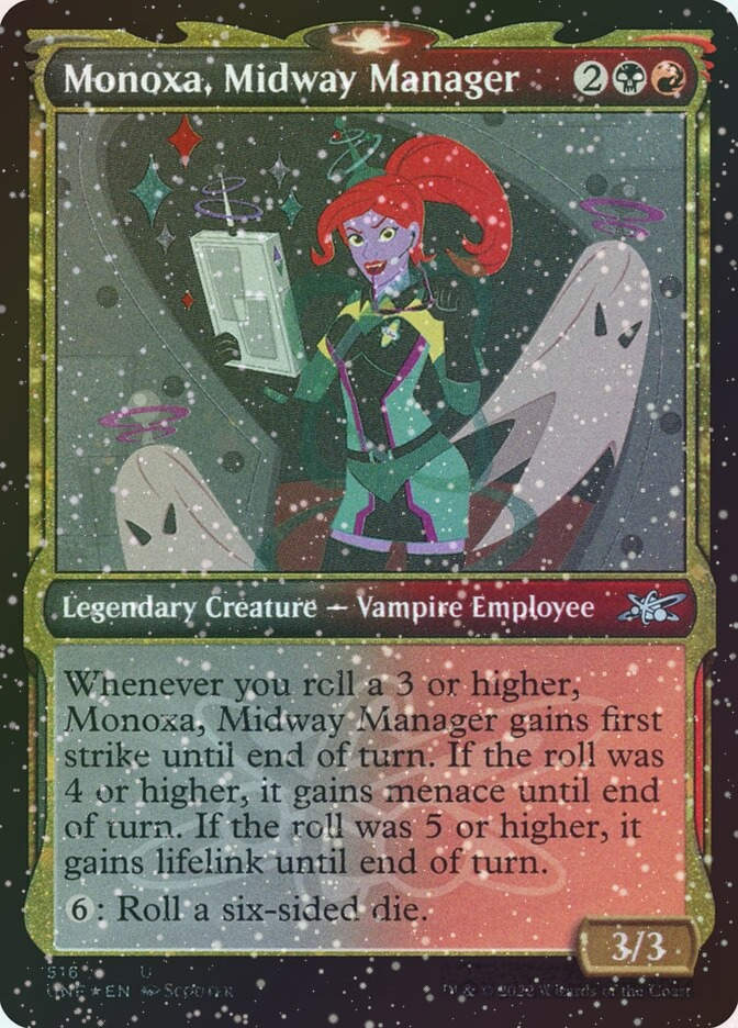 Monoxa, Midway Manager (UNF) (516) / Showcase / Galaxy Foil