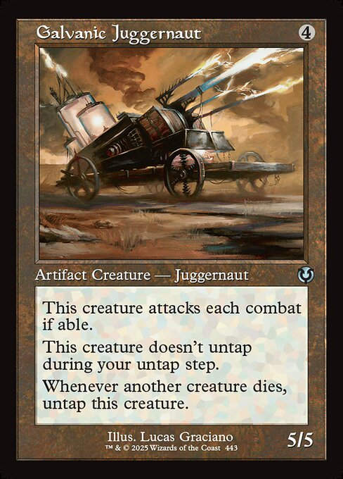 Galvanic Juggernaut (INR) (443) / Retro Frame