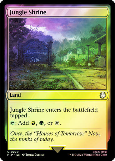 Jungle Shrine (pip) (270) / Foil