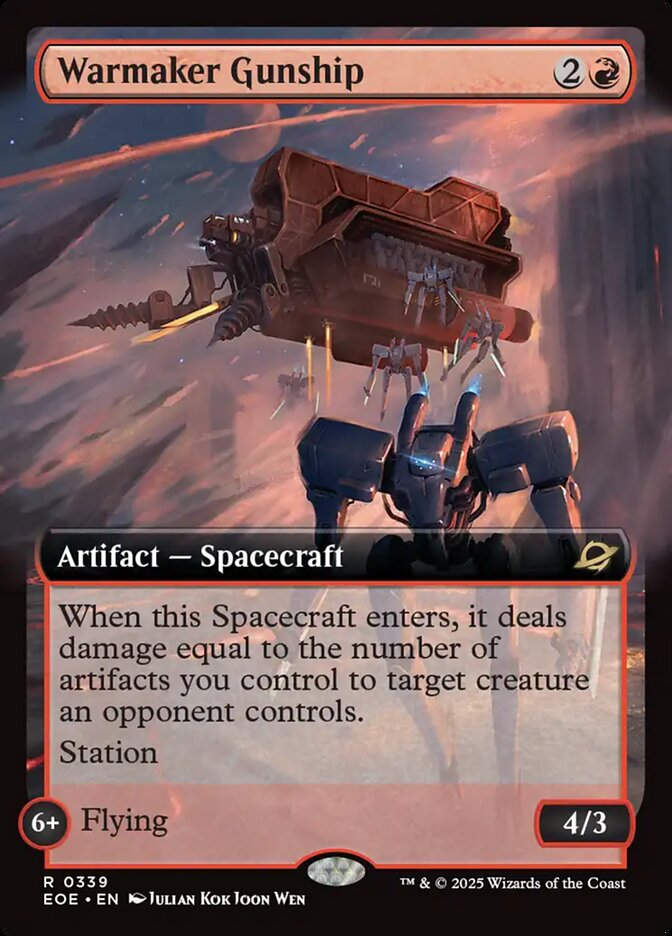 Warmaker Gunship (EOE) (339) / Extended Art