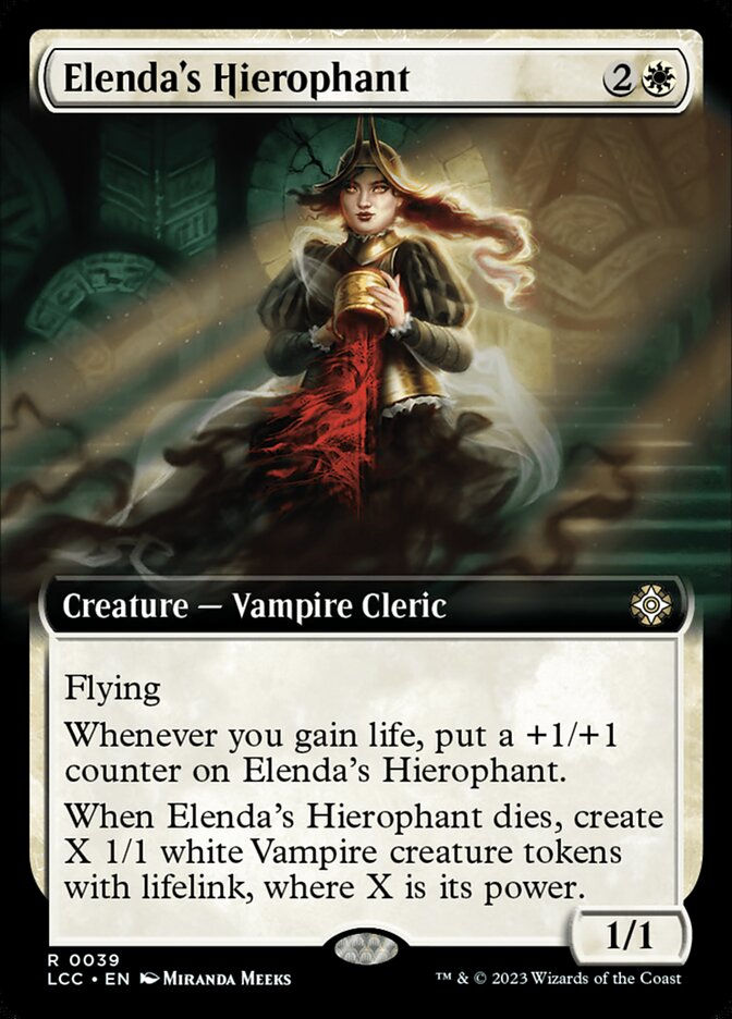 Elenda's Hierophant (LCC) (39) / Extended Art