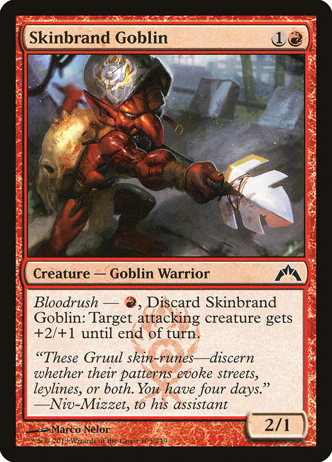 Skinbrand Goblin (GTC) (105)