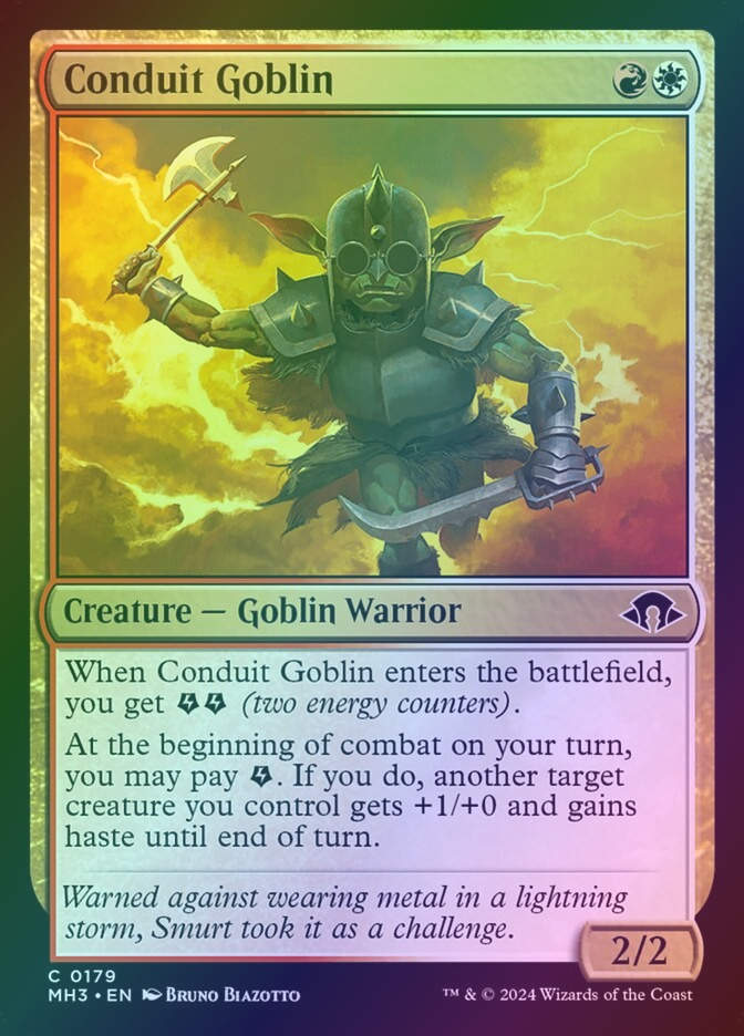 Conduit Goblin (MH3) (179) / Foil
