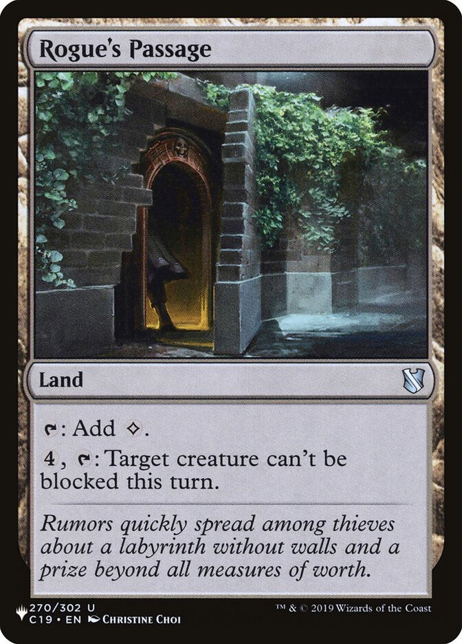 Rogue's Passage (PLST) (C19-270)