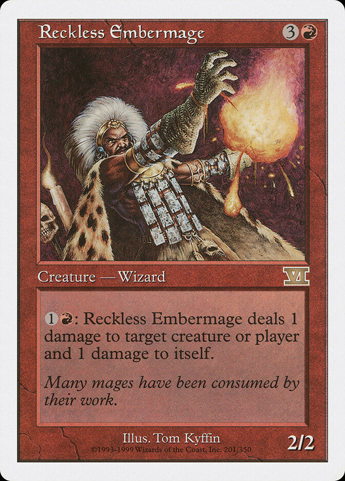 Reckless Embermage (6ED) (201)