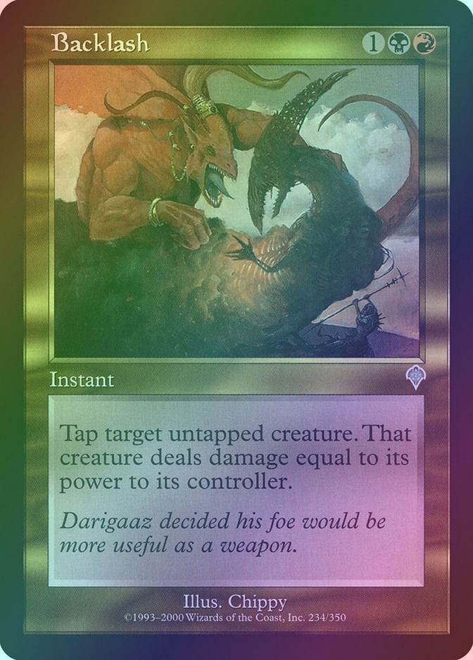 Backlash (INV) (234) / Foil