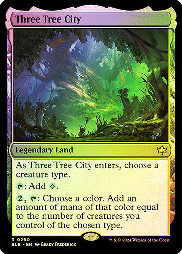 Three Tree City (blb) (260) / Foil