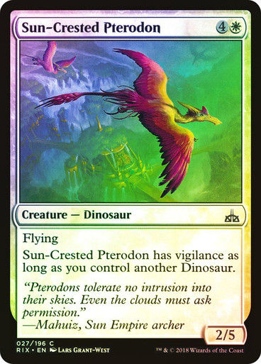 Sun-Crested Pterodon (RIX) (27) / Foil