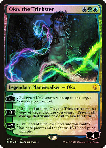 Oko, the Trickster (ELD) (309) / Foil