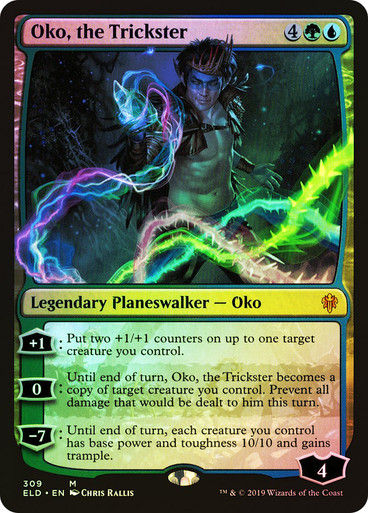 Oko, the Trickster (ELD) (309) / Foil