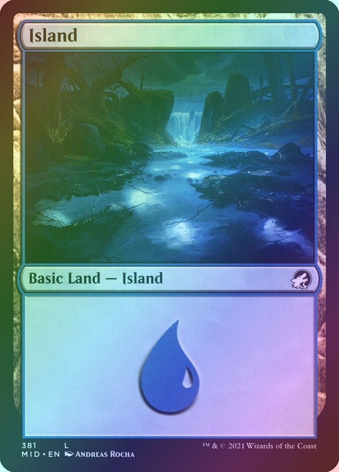 Island (MID) (381) / Foil