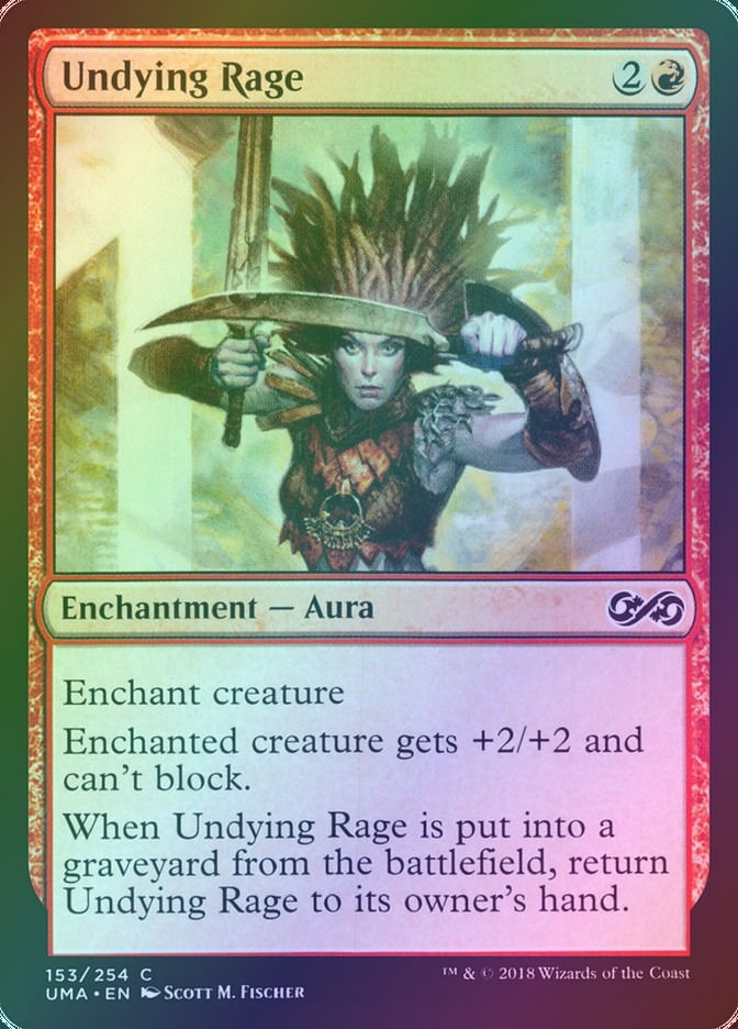 Undying Rage (UMA) (153) / Foil