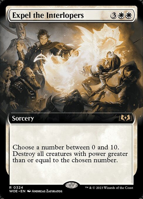 Expel the Interlopers (woe) / Extended Art