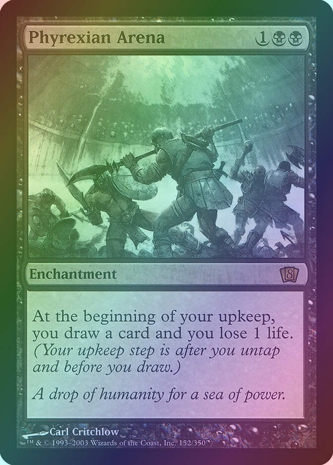 Phyrexian Arena (8ED) (152★) / Foil