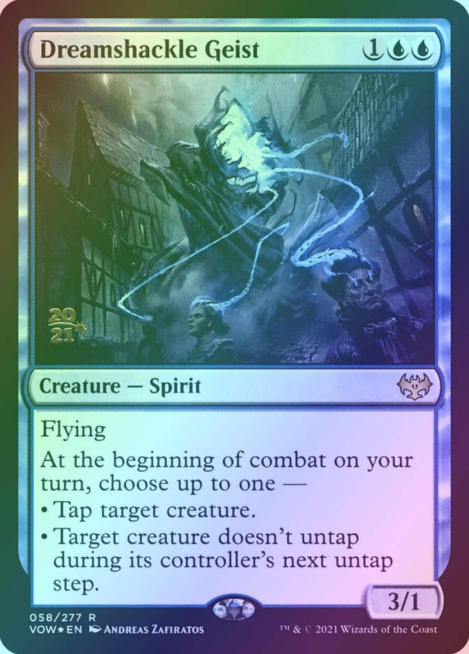 Dreamshackle Geist (PVOW) (58s) / Foil